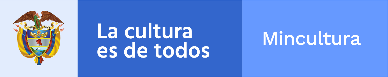 Logo ministerio de cultura de Colombia